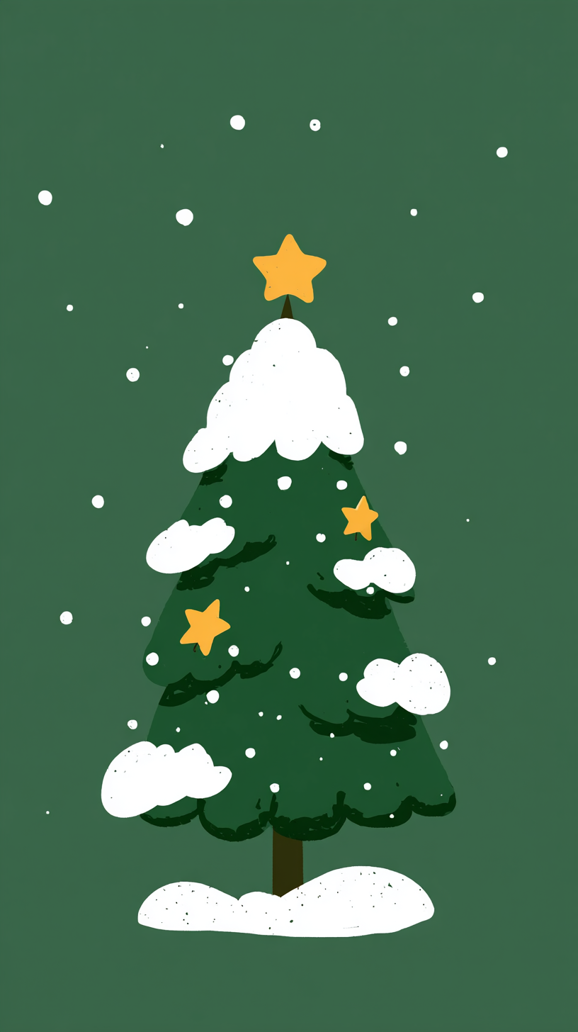 fond d'écran Hiver iphone 12 gratuit