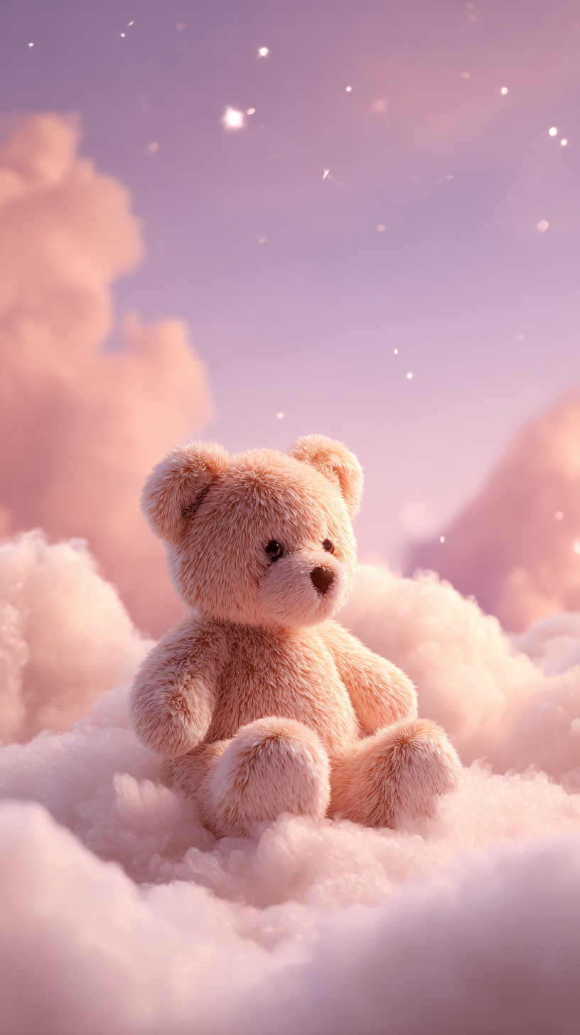 fond d'écran Ours en peluche iphone x télécharger gratuit