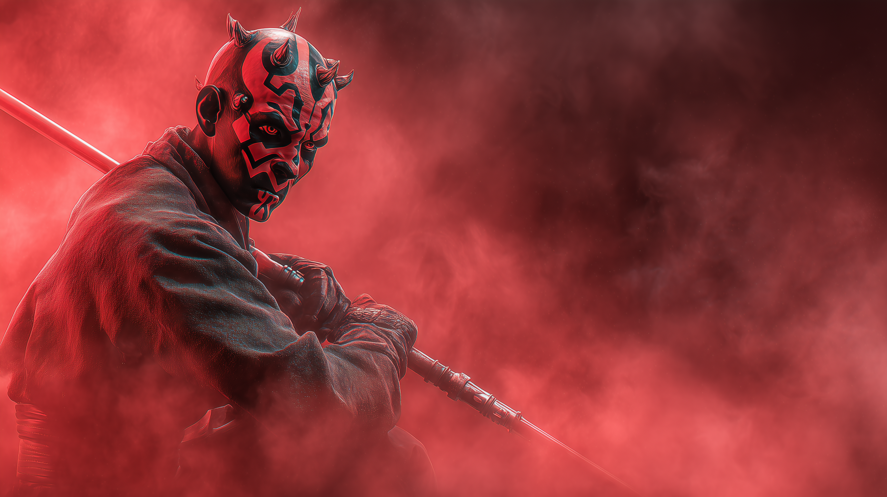 fond d'écran Darth Maul MSI téléchargement gratuit
