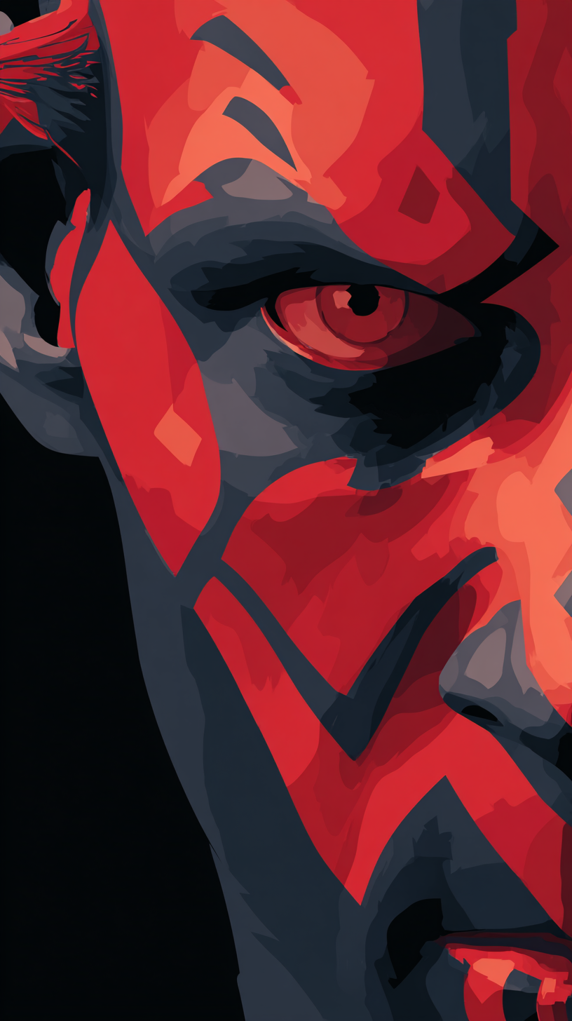 fond d'écran Darth Maul téléphone OnePlus télécharger gratuit