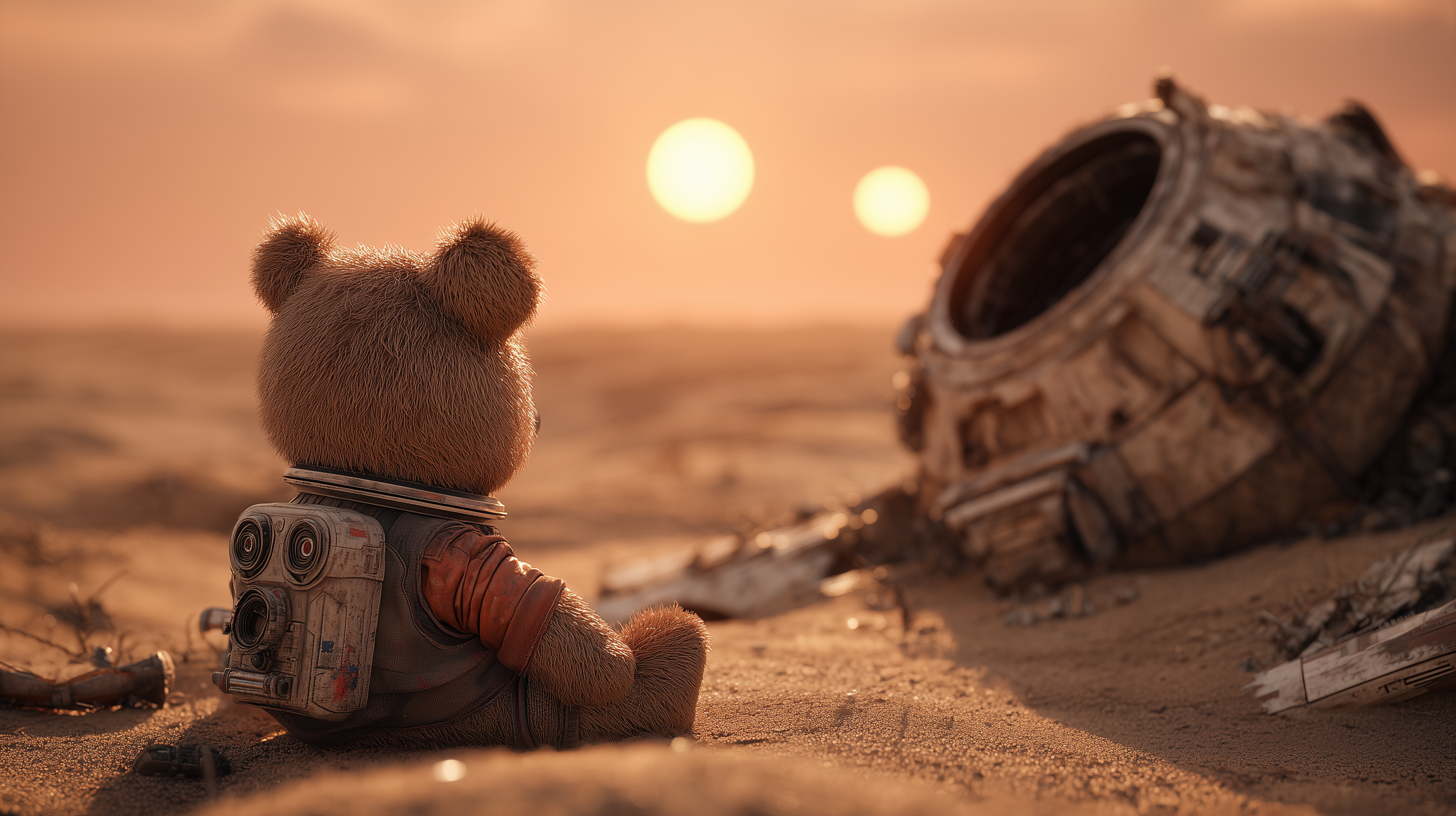 fond d'écran Ours en peluche dell 4k téléchargement gratuit