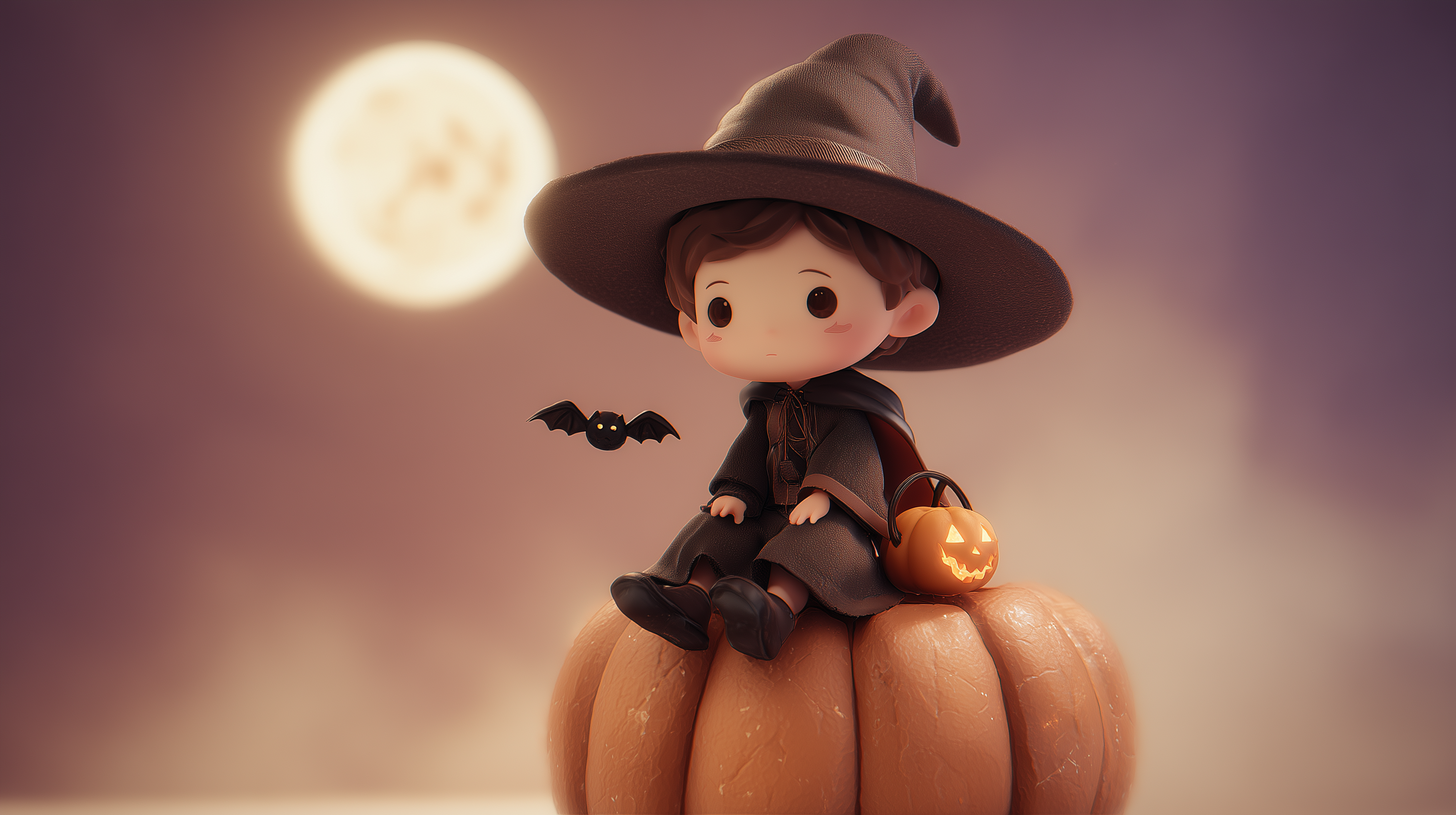 fond d'écran Chibi 5k pc téléchargement gratuit