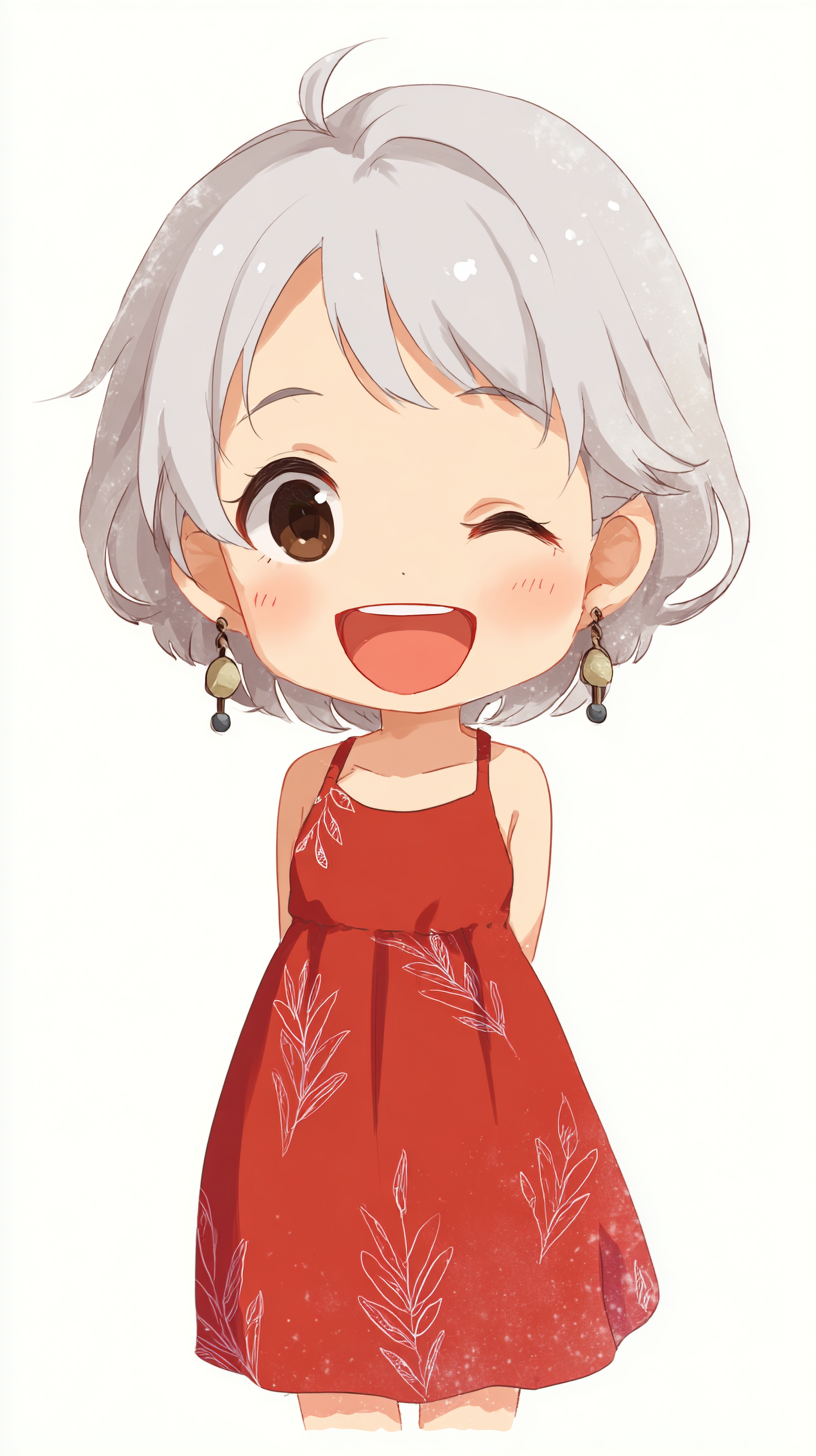 fond d'écran Chibi iphone 4k gratuit