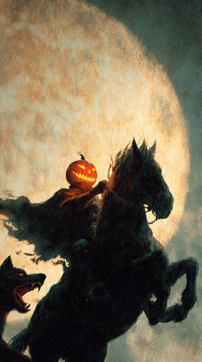 fond d'écran Headless Horseman iphone original gratuit