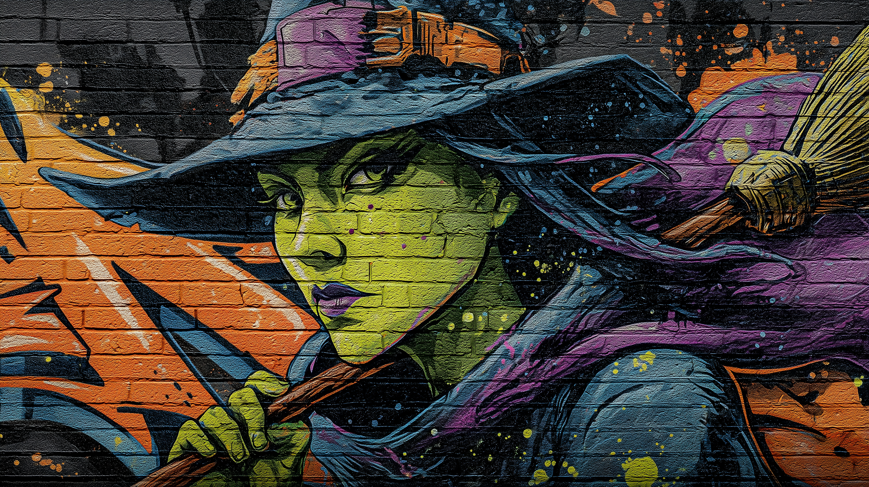 fond d'écran Sorcière 3840 x 1080 téléchargement gratuit
