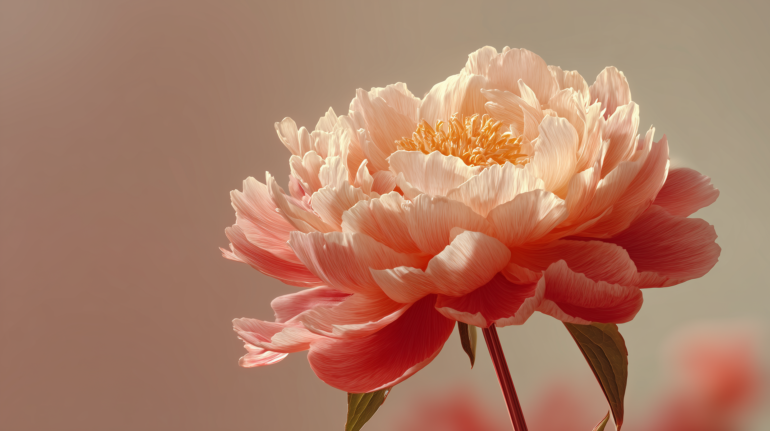 fond d'écran Pivoines 4k pour pc téléchargement gratuit