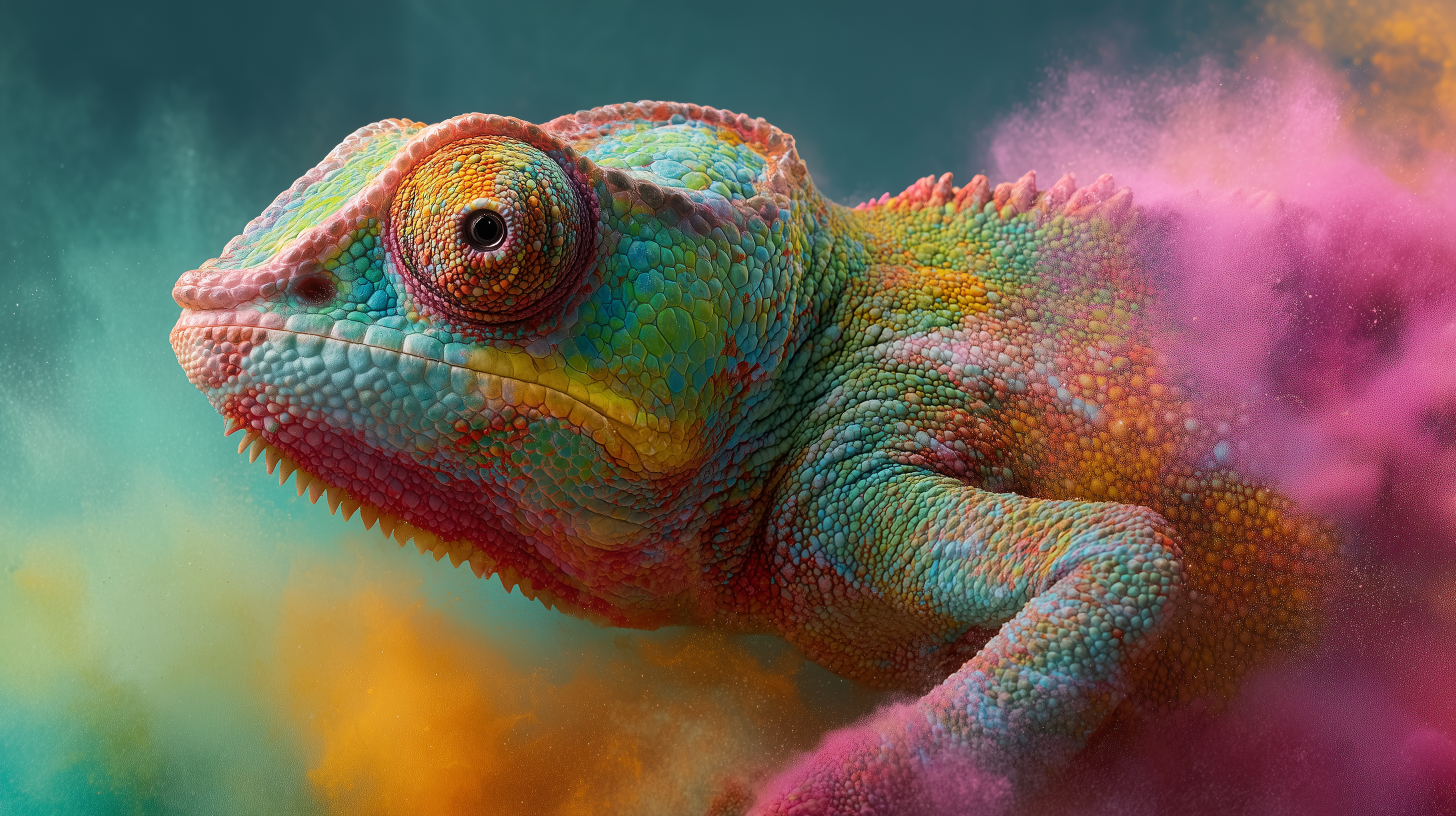 fond d'écran Caméléon ultra hd 4k téléchargement gratuit