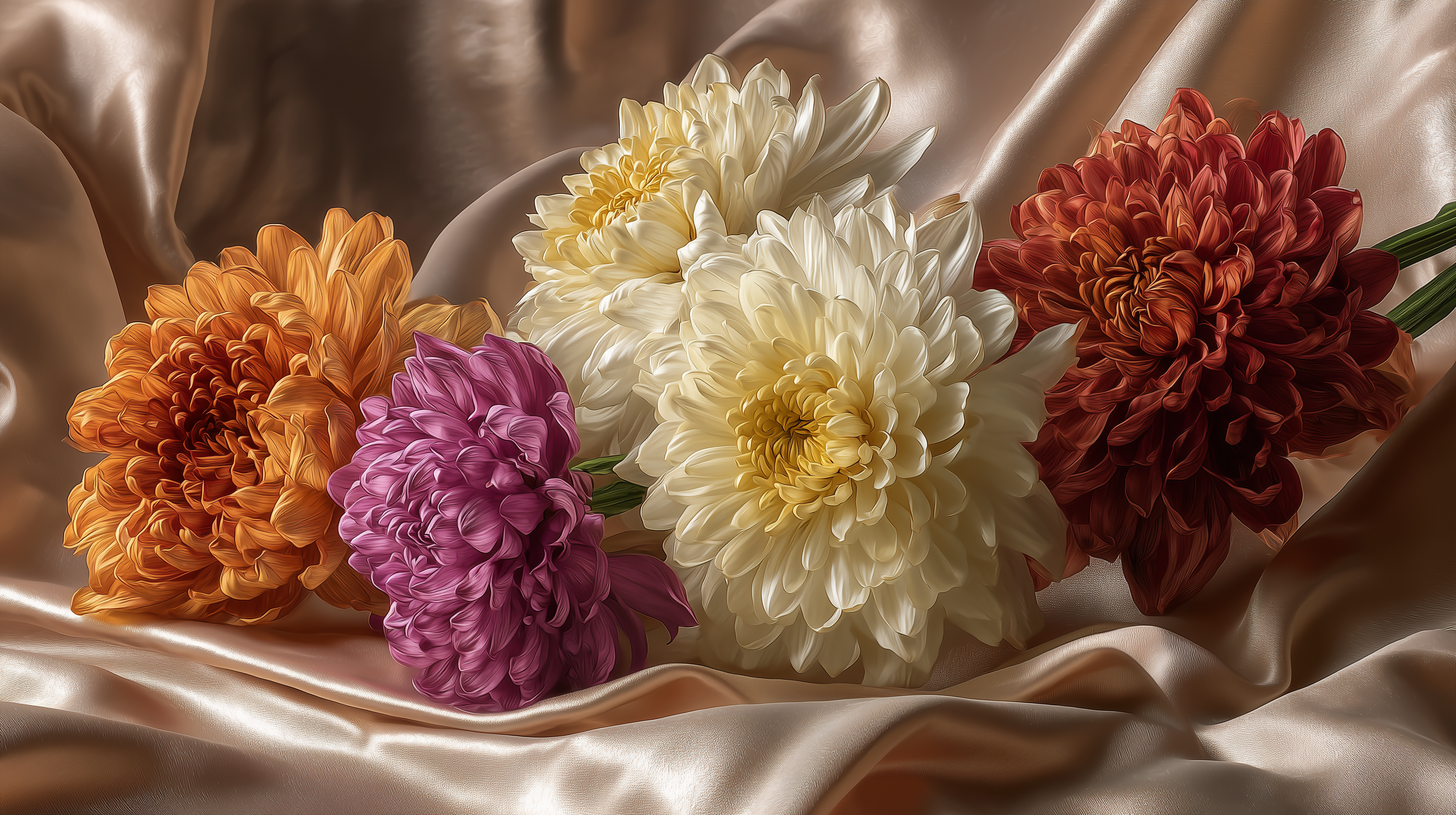 fond d'écran Chrysanthemum hp windows 10 téléchargement gratuit