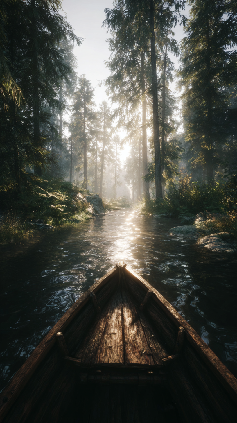 fond d'écran Bateau en bois iphone xr gratuit