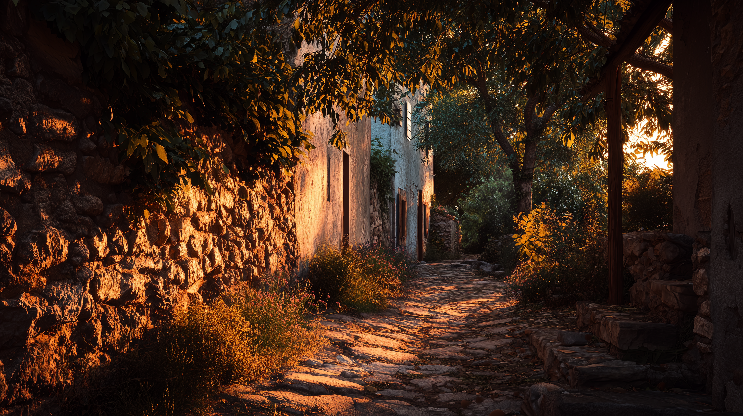 fond d'écran Chemin pc 1920x1080 téléchargement gratuit