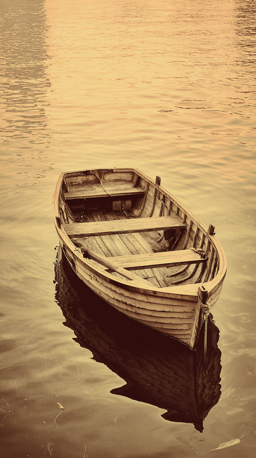 fond d'écran Bateau en bois android gratuit