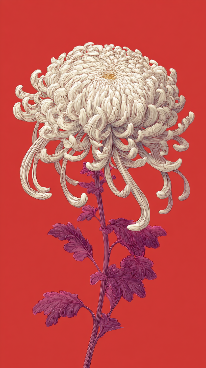 fond d'écran Chrysanthemum téléphone OnePlus gratuit