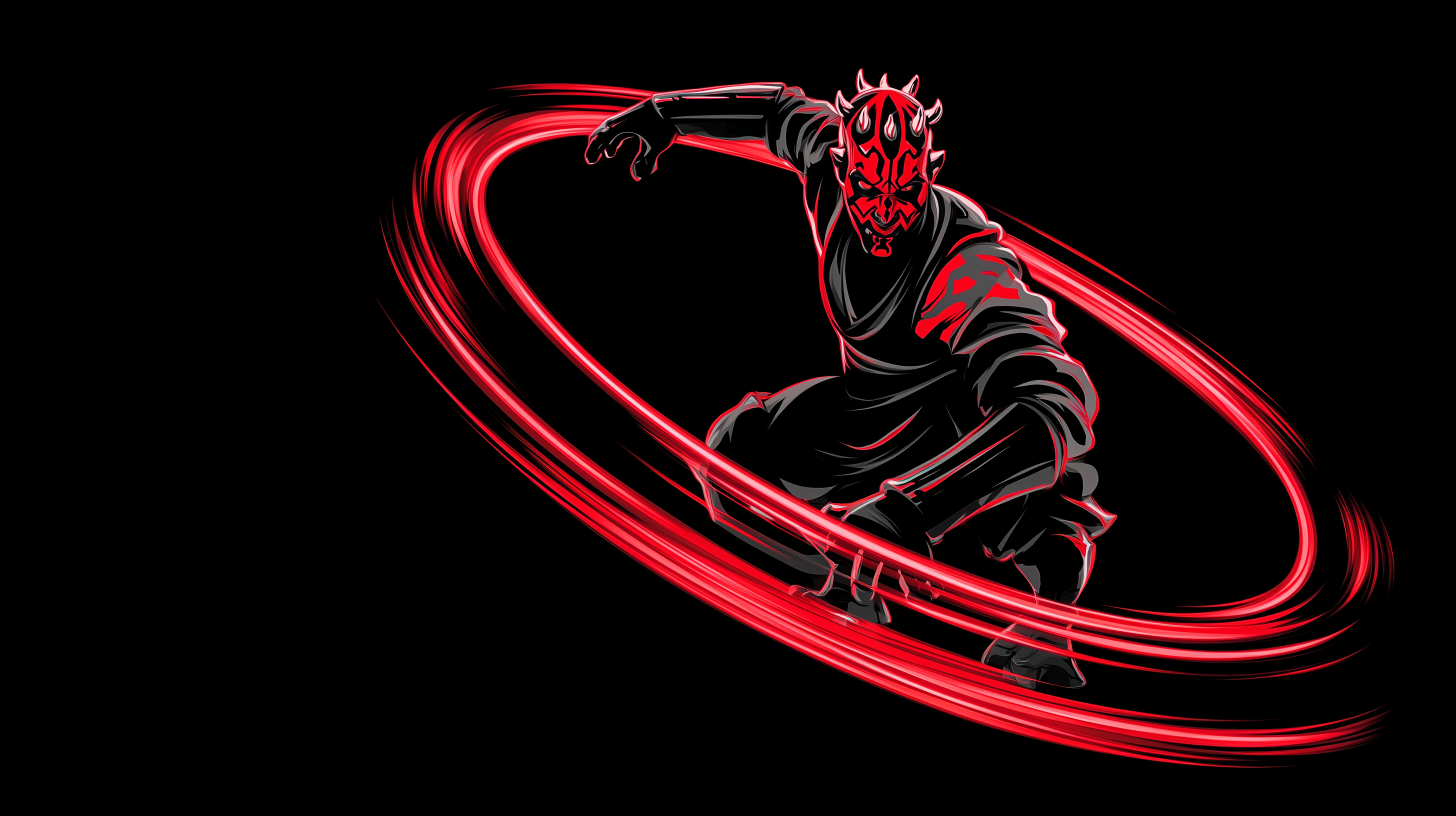 fond d'écran Darth Maul pc 2560x1440 téléchargement gratuit