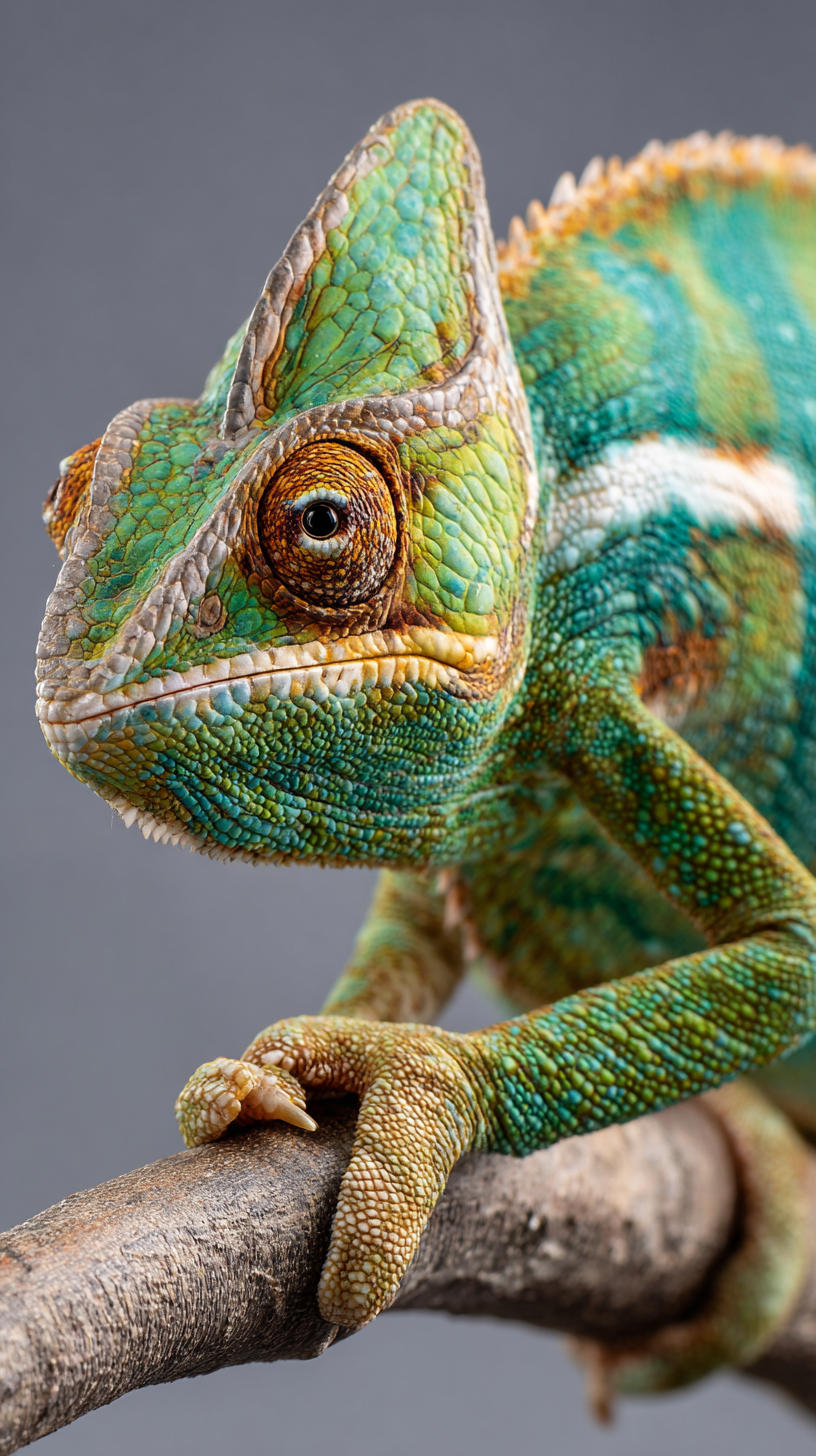 fond d'écran Caméléon iphone 16e gratuit