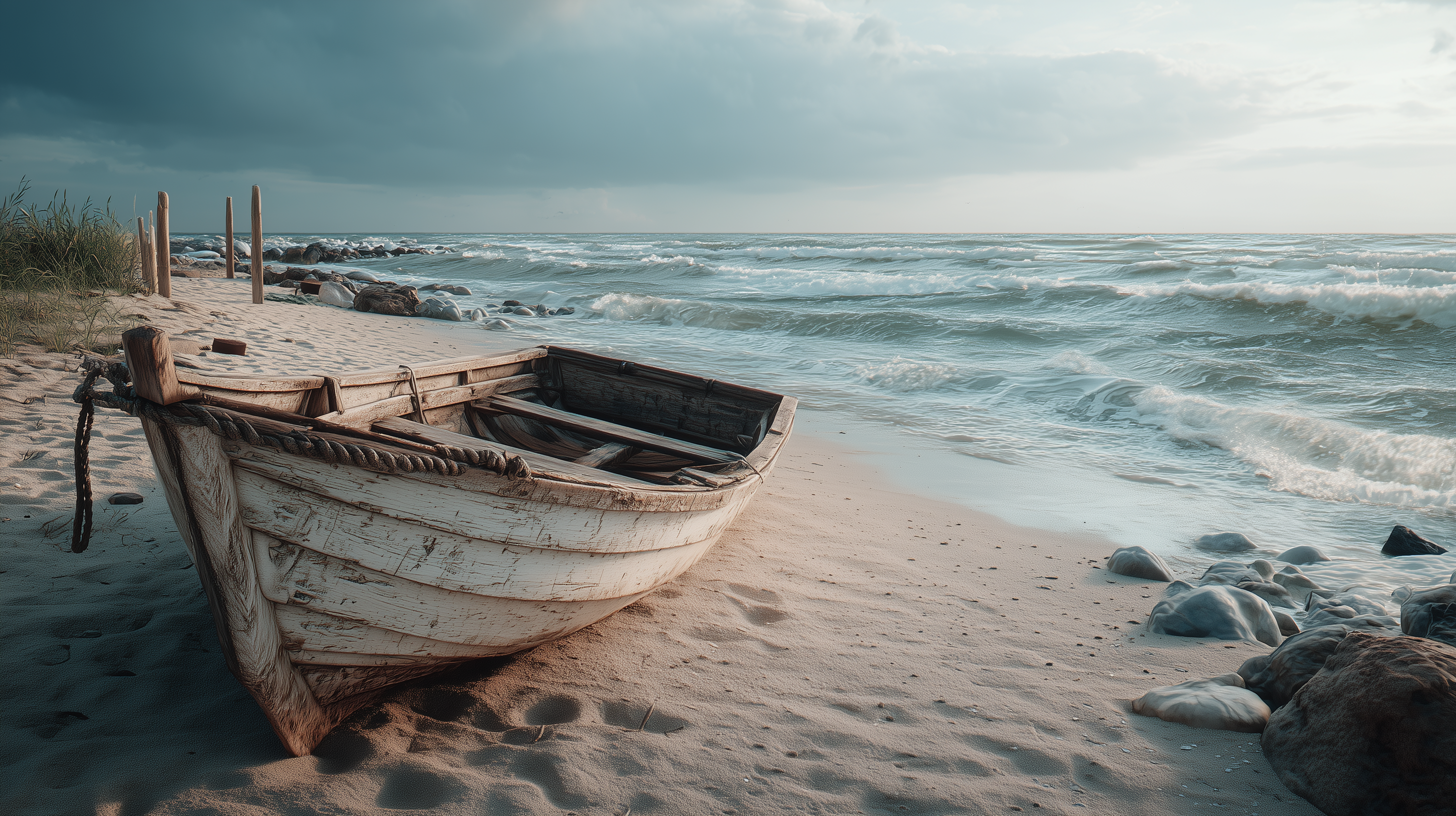 fond d'écran Bateau en bois 2560x1440 téléchargement gratuit