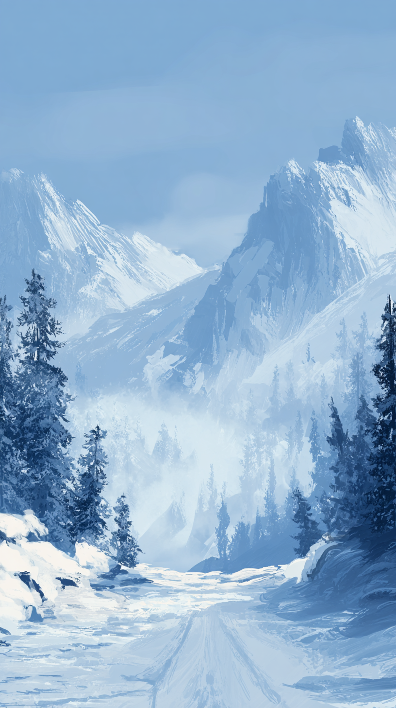 fond d'écran Hiver téléphone Asus gratuit