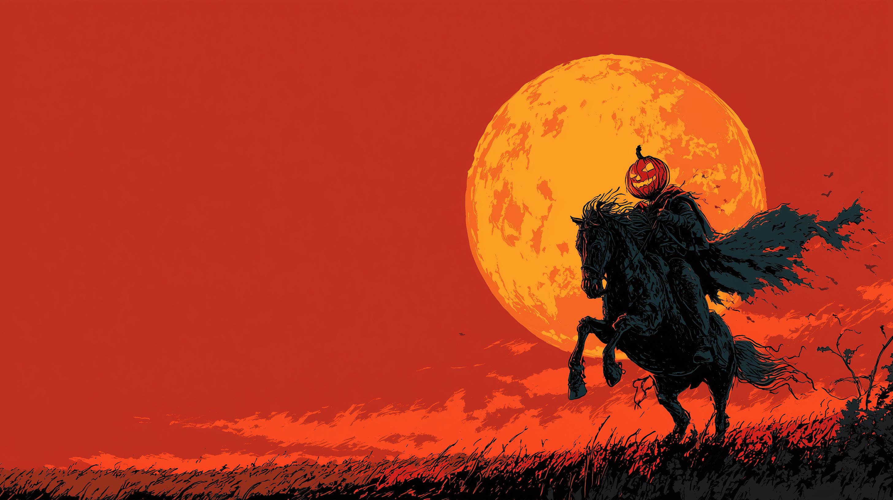 fond d'écran Headless Horseman 16:9 téléchargement gratuit