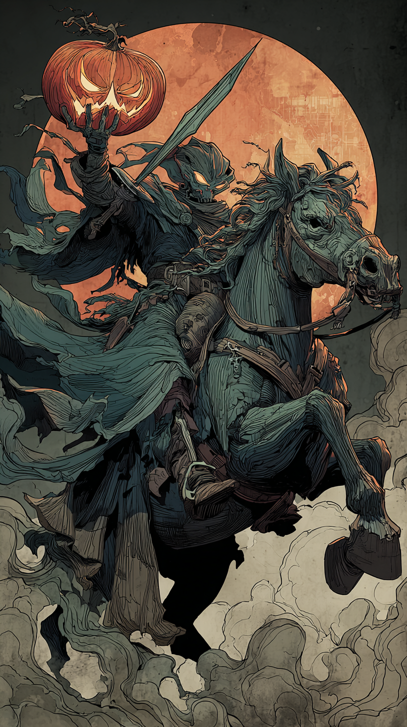 fond d'écran Headless Horseman sans filigrane pour téléphone portable samsung gratuit