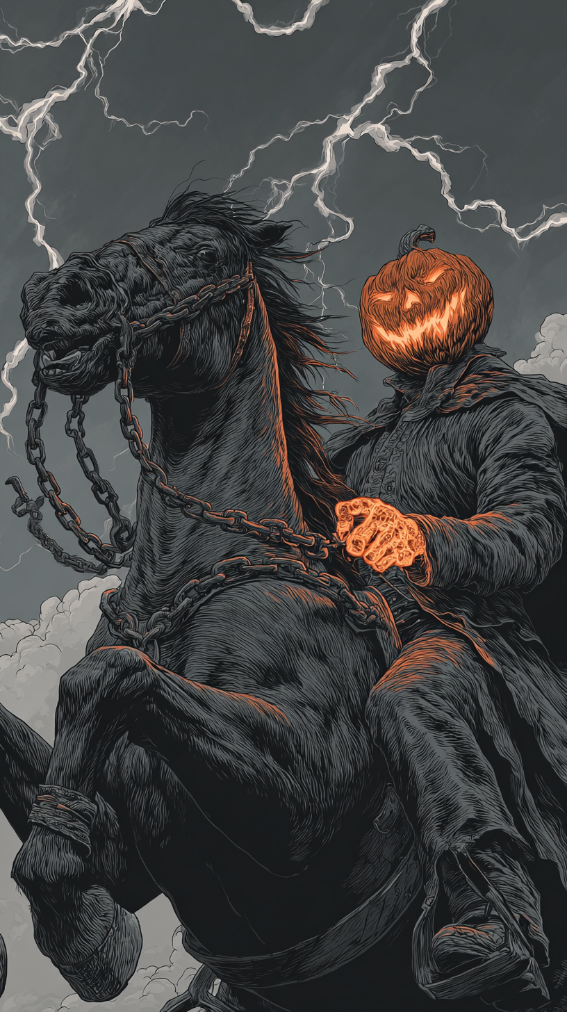 fond d'écran Headless Horseman iphone xr télécharger gratuit