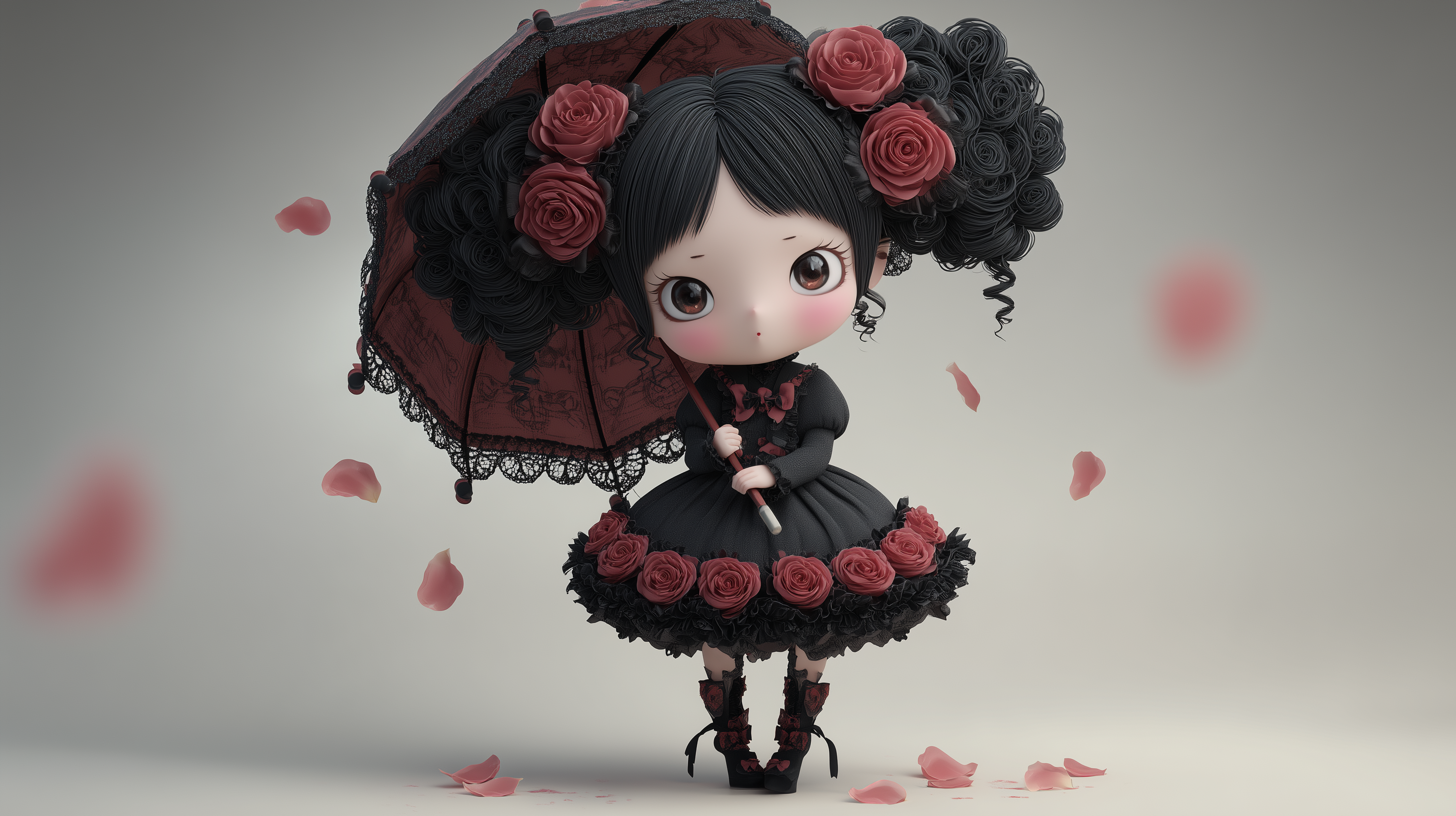 fond d'écran Chibi 5120x2880 téléchargement gratuit