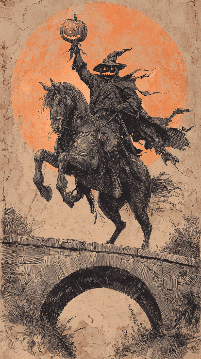 fond d'écran Headless Horseman iphone 12 gratuit