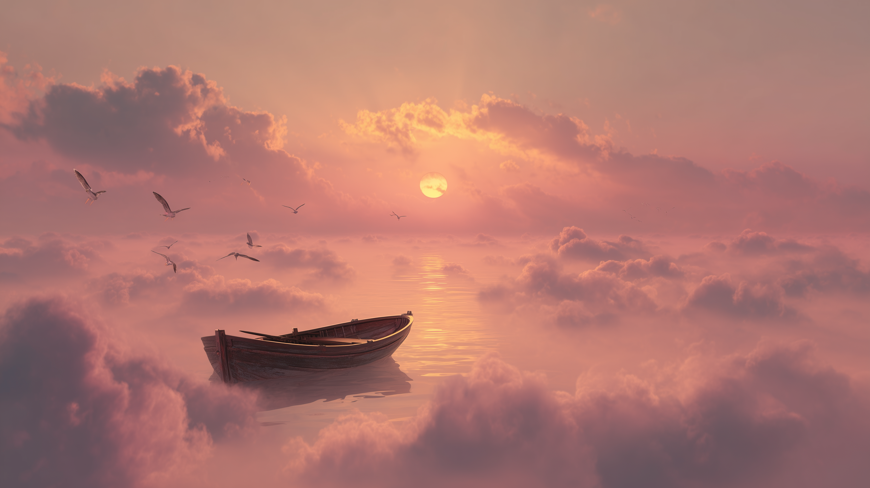 fond d'écran Bateau en bois windows 11 1920x1080 téléchargement gratuit