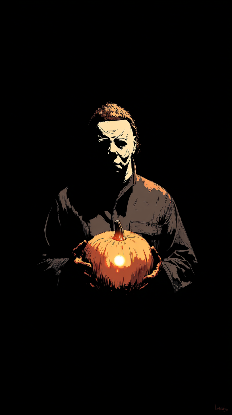 fond d'écran Michael Myers xiaomi gratuit télécharger haute qualité
