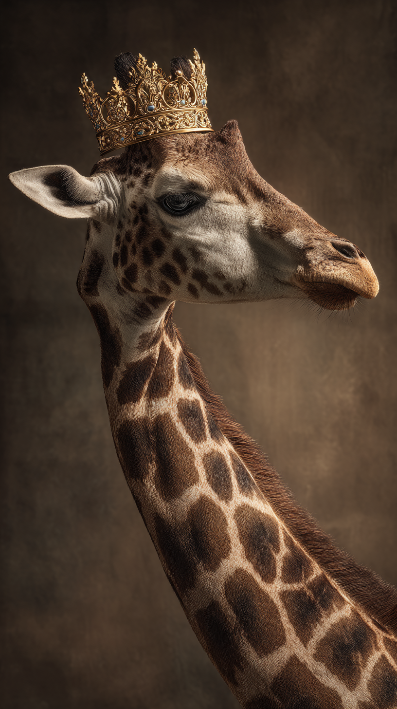 fond d'écran Girafe android 4k télécharger gratuit