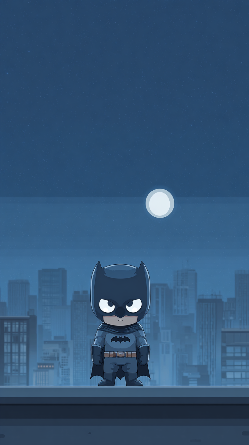 fond d'écran Chibi iphone 15 pro max 4k gratuit