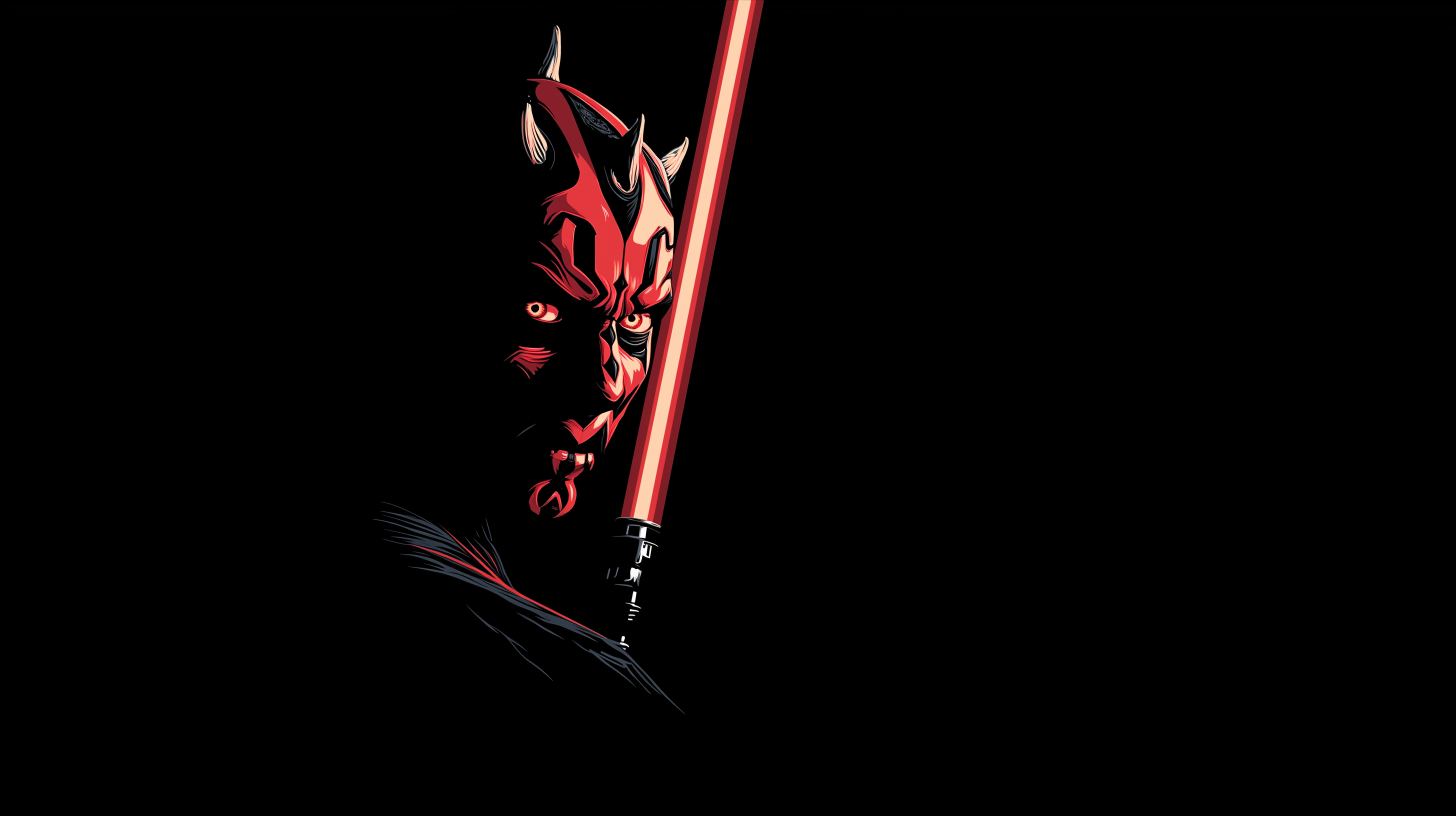 fond d'écran Darth Maul hp téléchargement gratuit