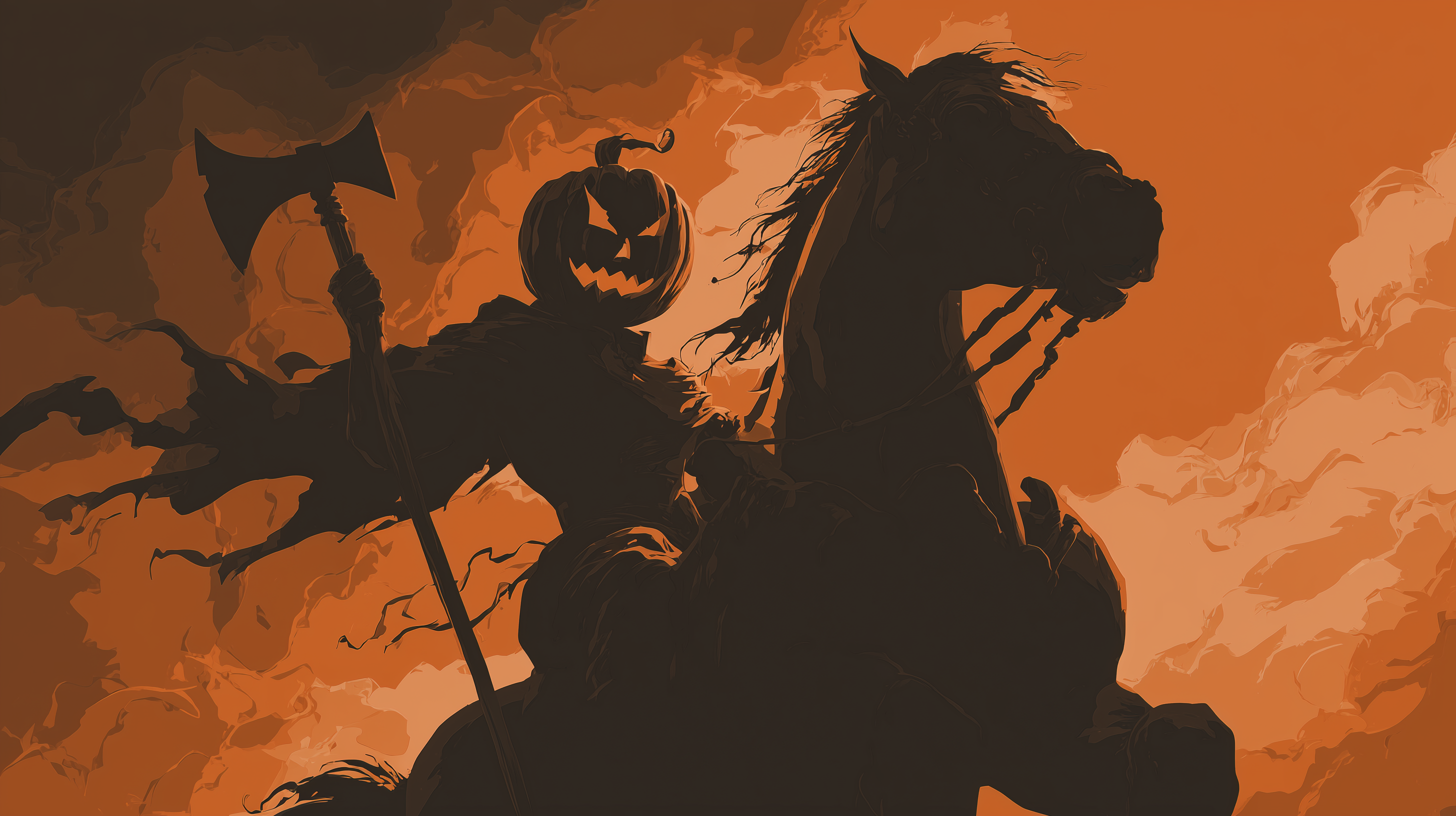 fond d'écran Headless Horseman pc 3440x1440 téléchargement gratuit