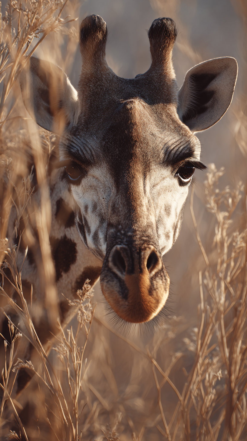 fond d'écran Girafe 4k iphone gratuit