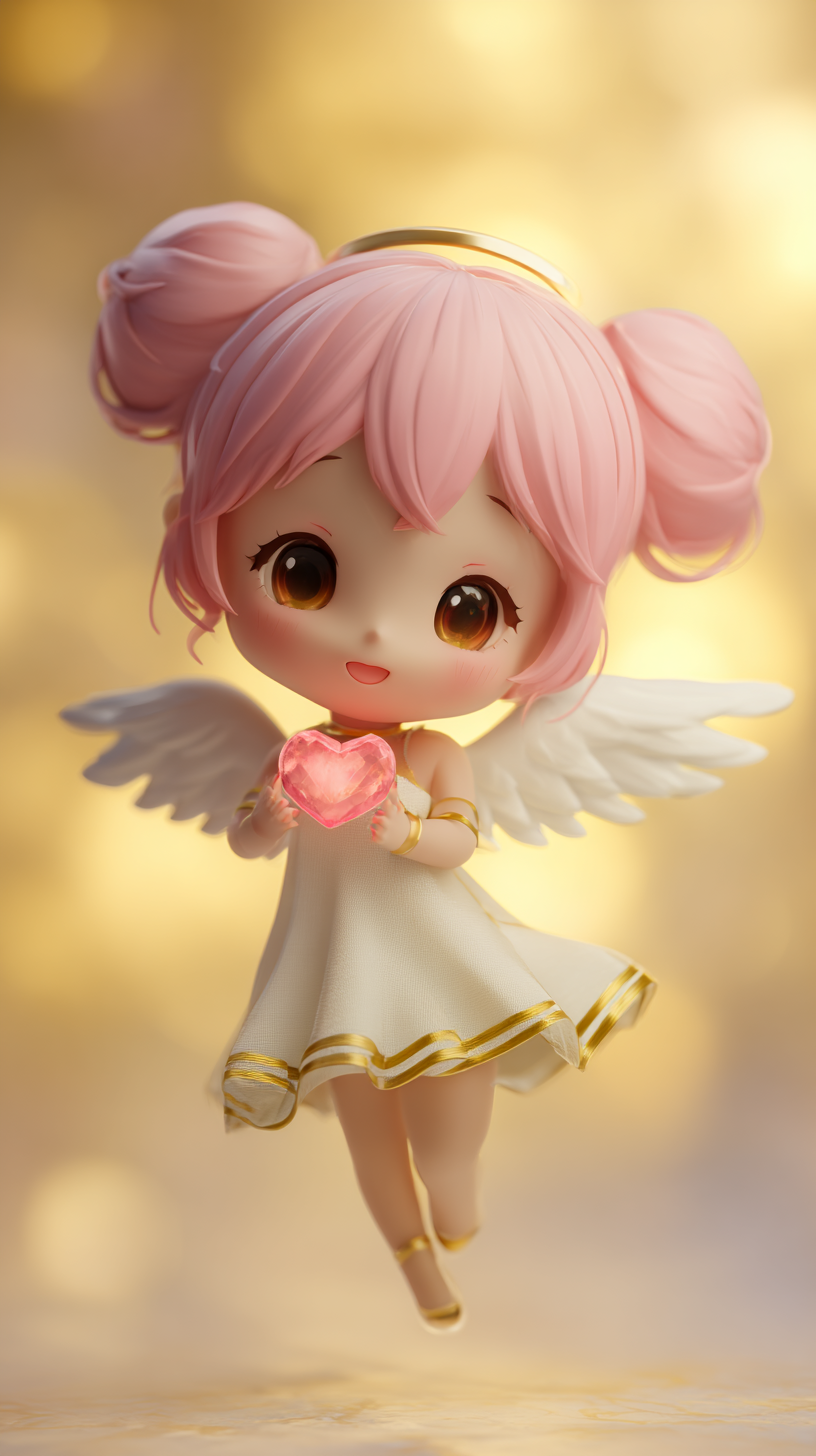 fond d'écran Chibi téléphone Huawei gratuit