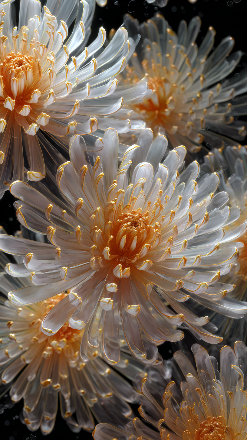 fond d'écran Chrysanthemum iphone 14 pro max télécharger gratuit