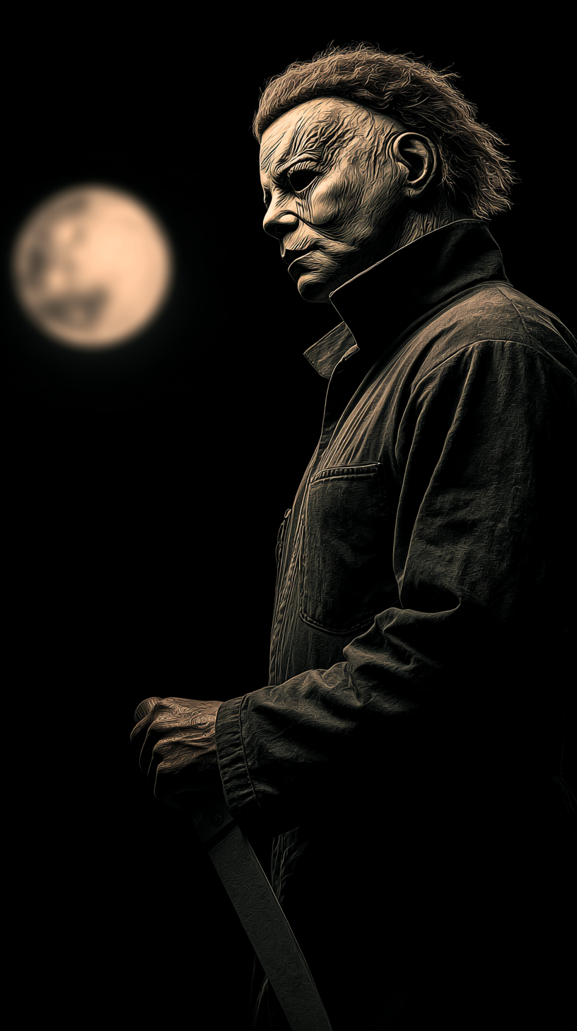 fond d'écran Michael Myers téléphone Realme gratuit