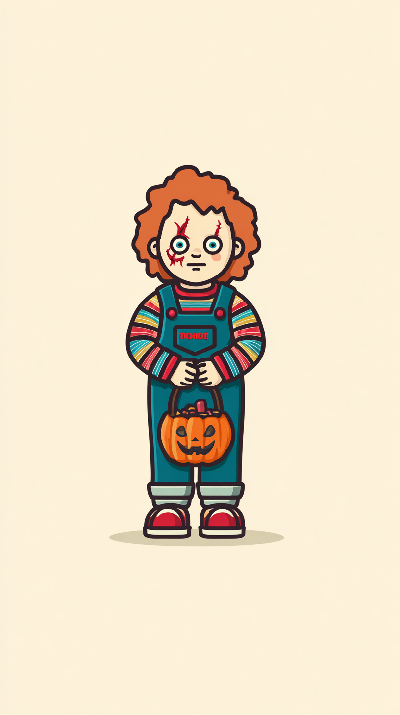 fond d'écran Chucky iphone 16 gratuit
