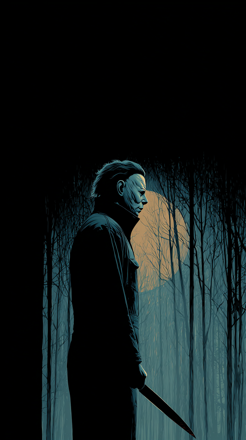 fond d'écran Michael Myers iphone original télécharger gratuit