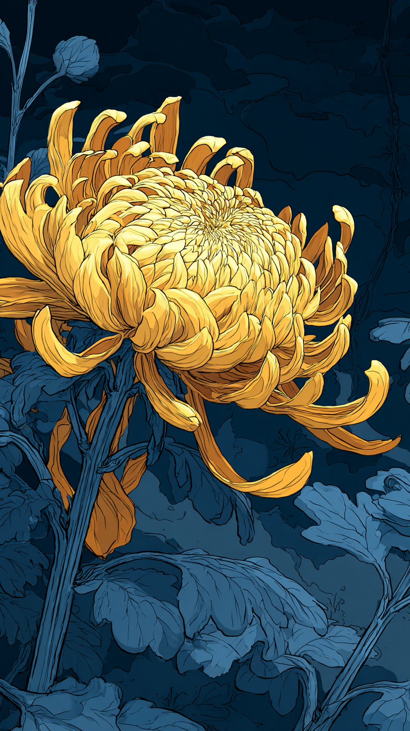 fond d'écran Chrysanthemum téléphone gratuit sans filigrane