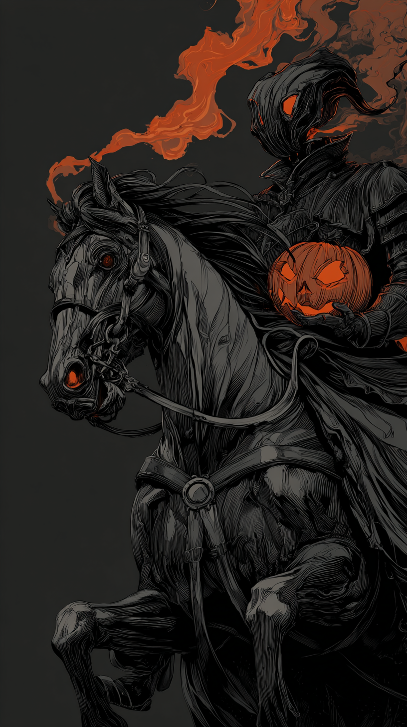 fond d'écran Headless Horseman pour iphone gratuit