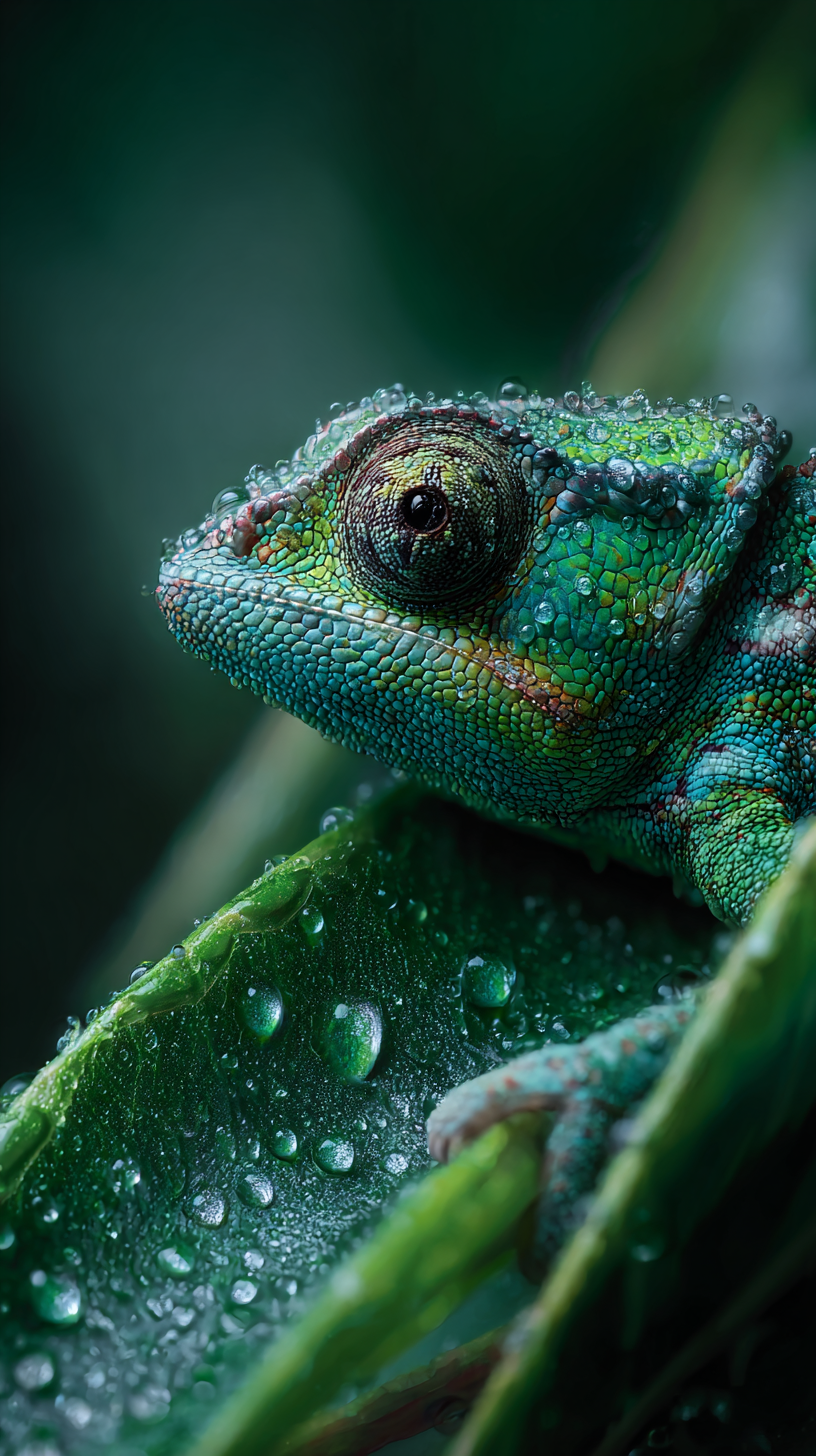 fond d'écran Caméléon téléphone Sony télécharger gratuit