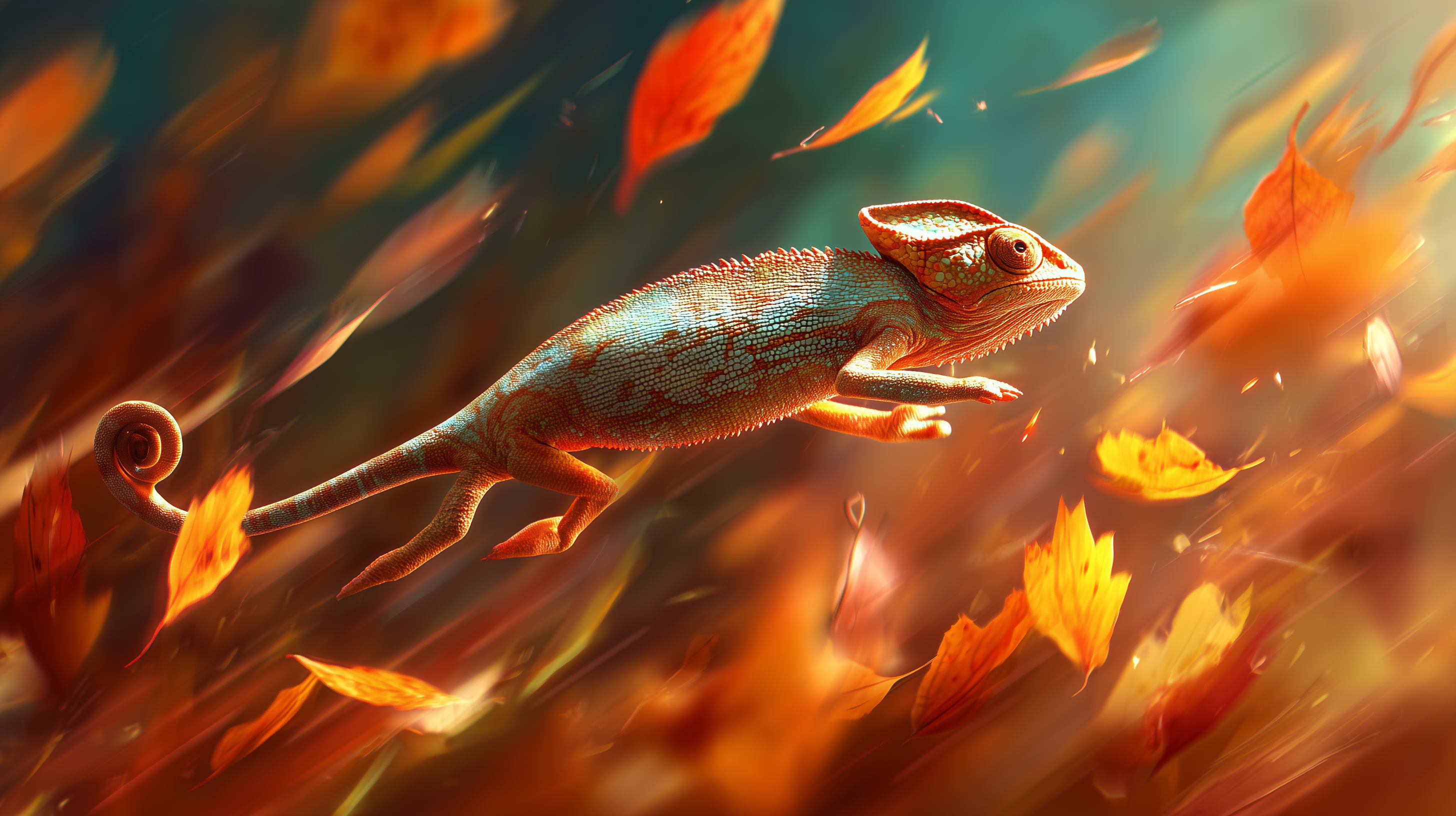 fond d'écran Caméléon haute définition téléchargement gratuit