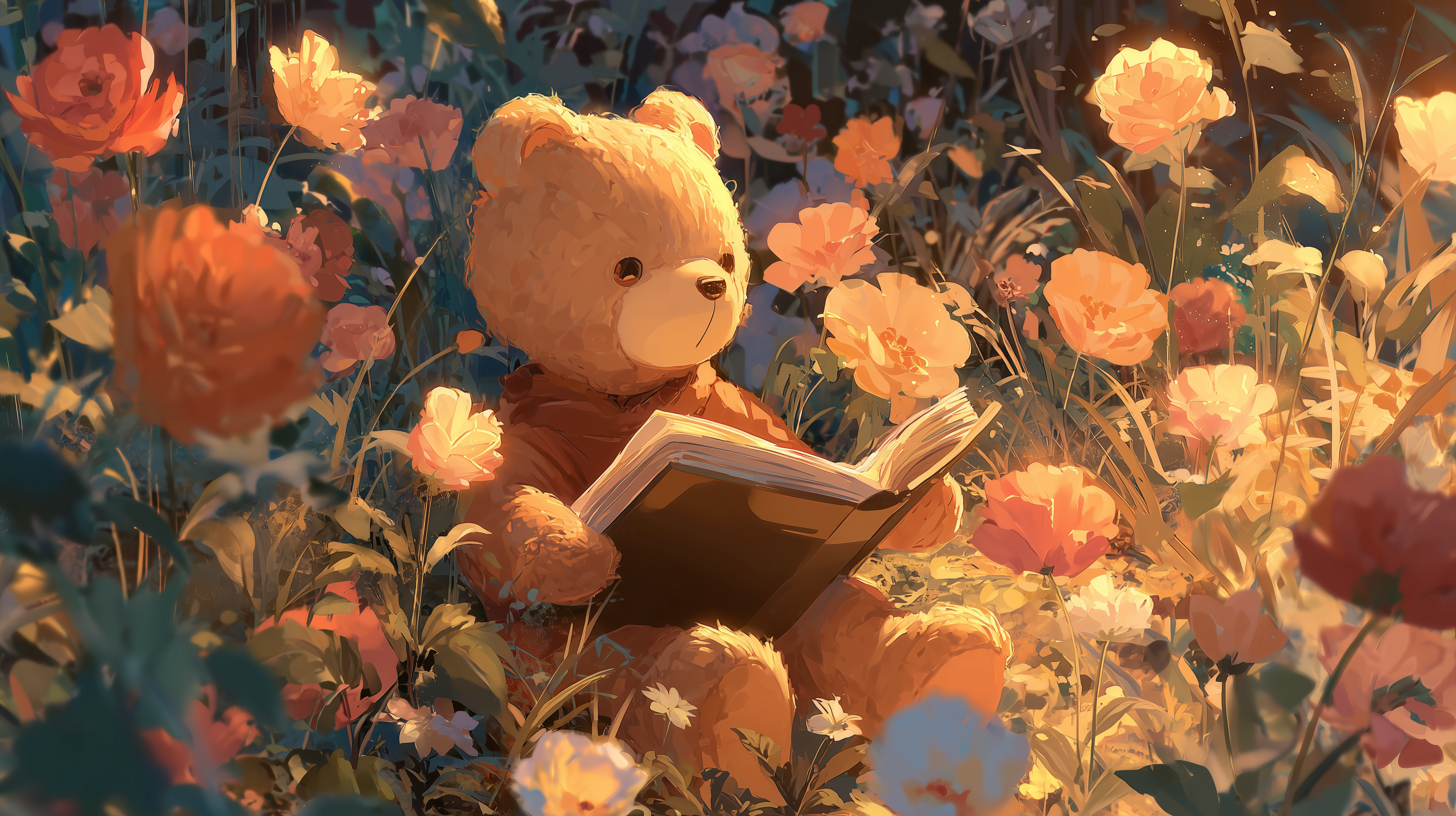 fond d'écran Ours en peluche pc 5120x2880 téléchargement gratuit