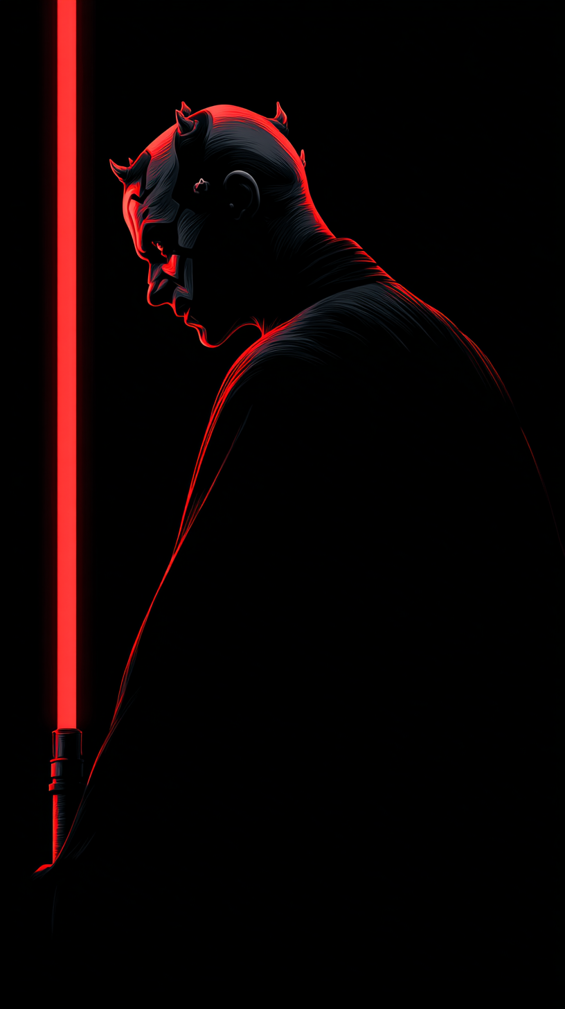 fond d'écran Darth Maul xiaomi gratuit