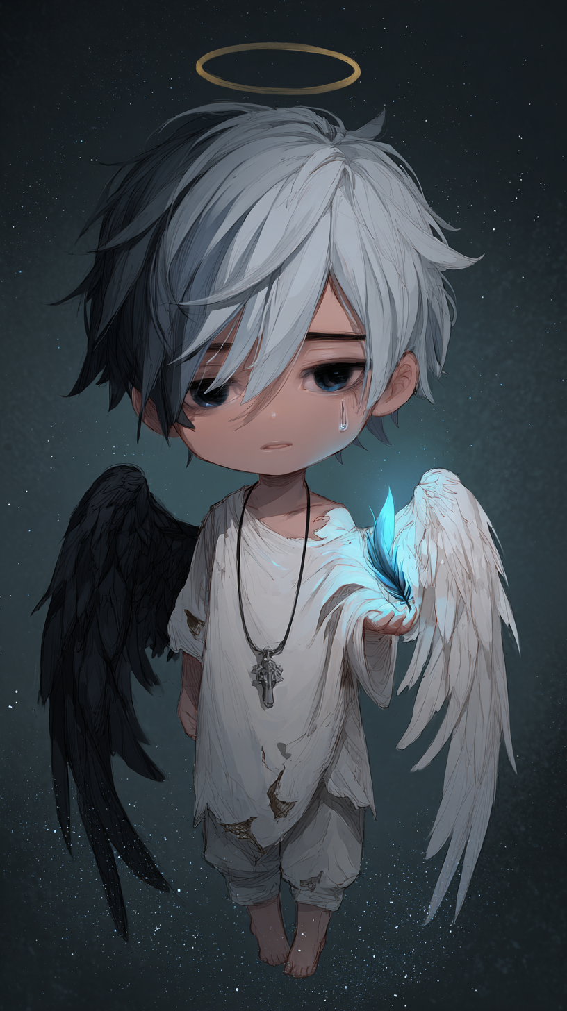 fond d'écran Chibi téléphone Realme télécharger gratuit