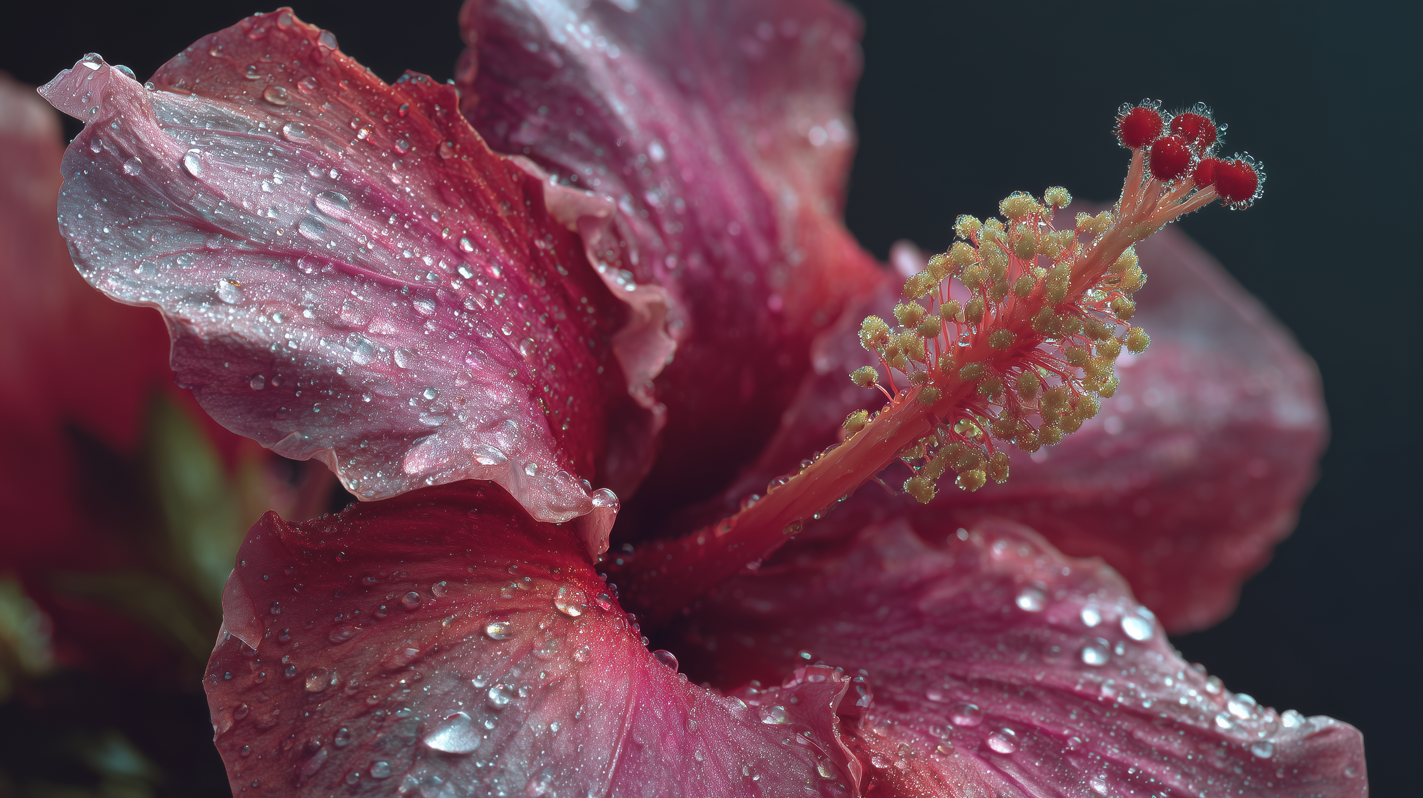 fond d'écran Hibiscus 4k pc téléchargement gratuit