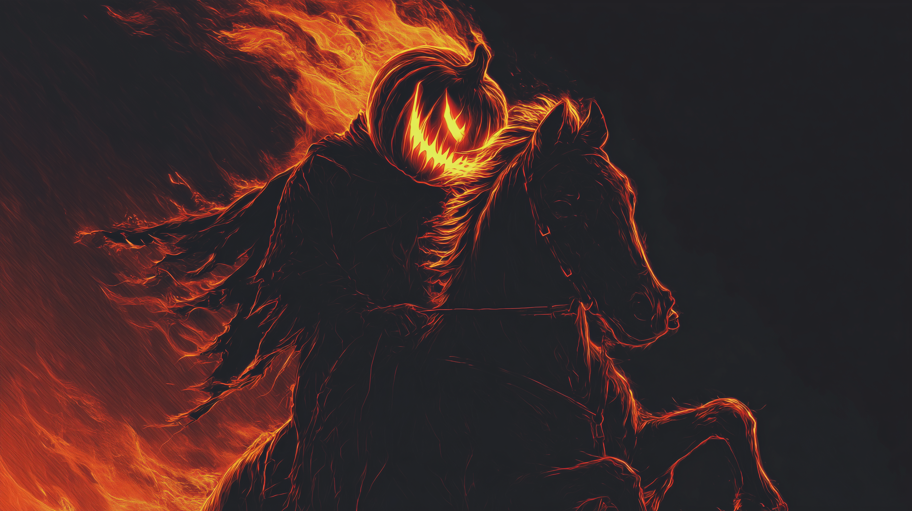 fond d'écran Headless Horseman pc 4k 1920x1080 téléchargement gratuit
