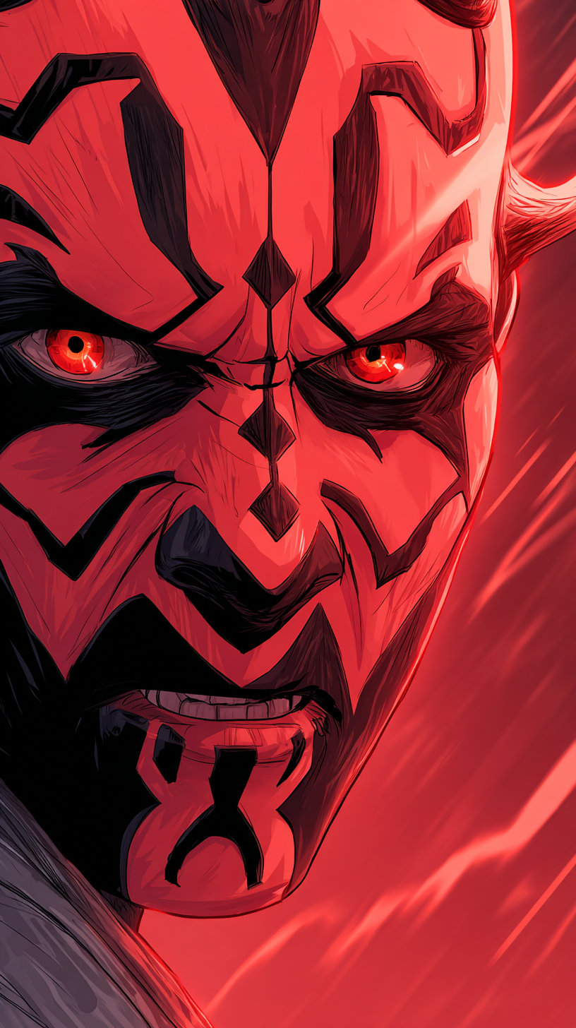 fond d'écran Darth Maul de téléphone gratuit