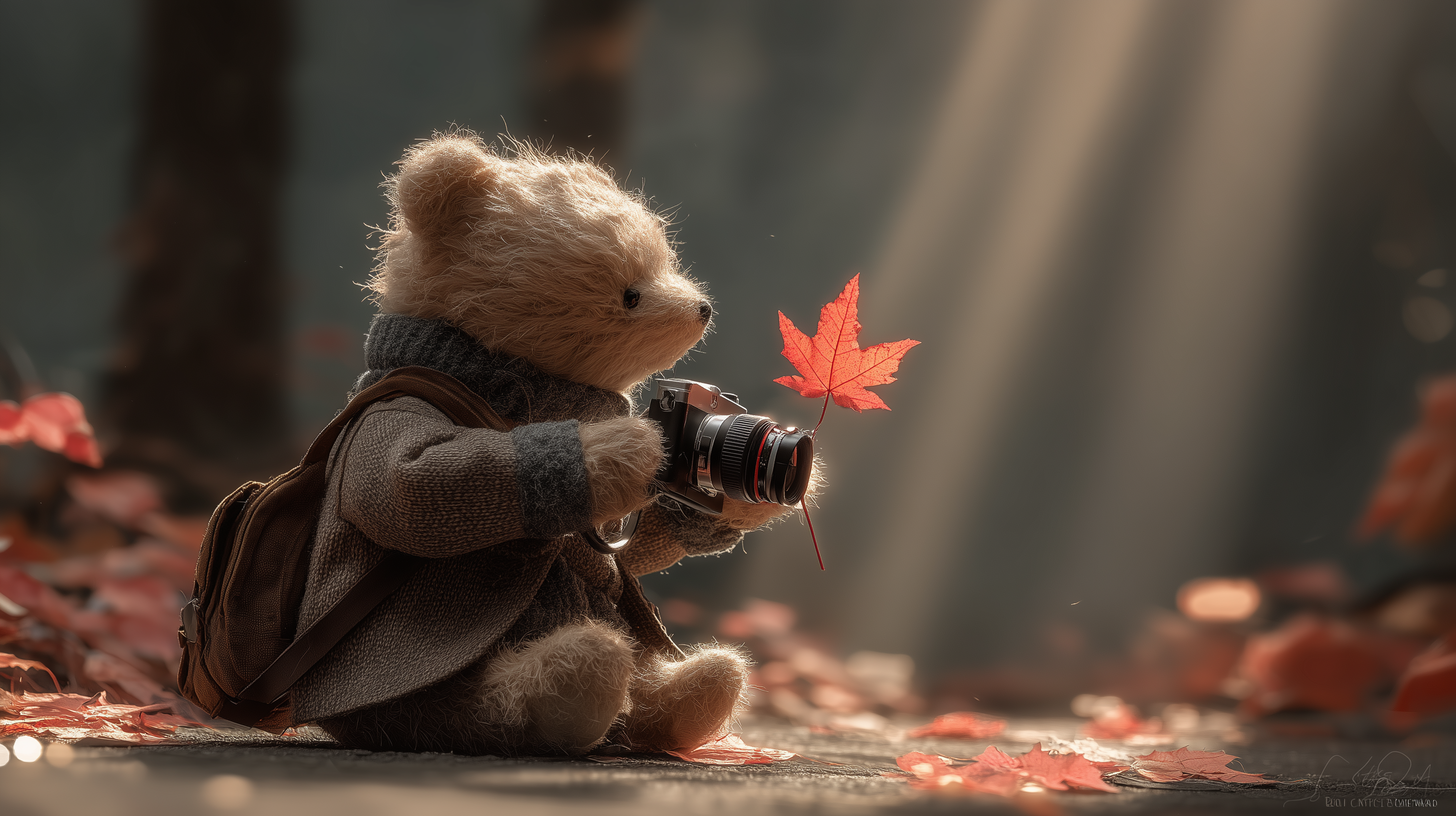 fond d'écran Ours en peluche 4k windows 11 téléchargement gratuit