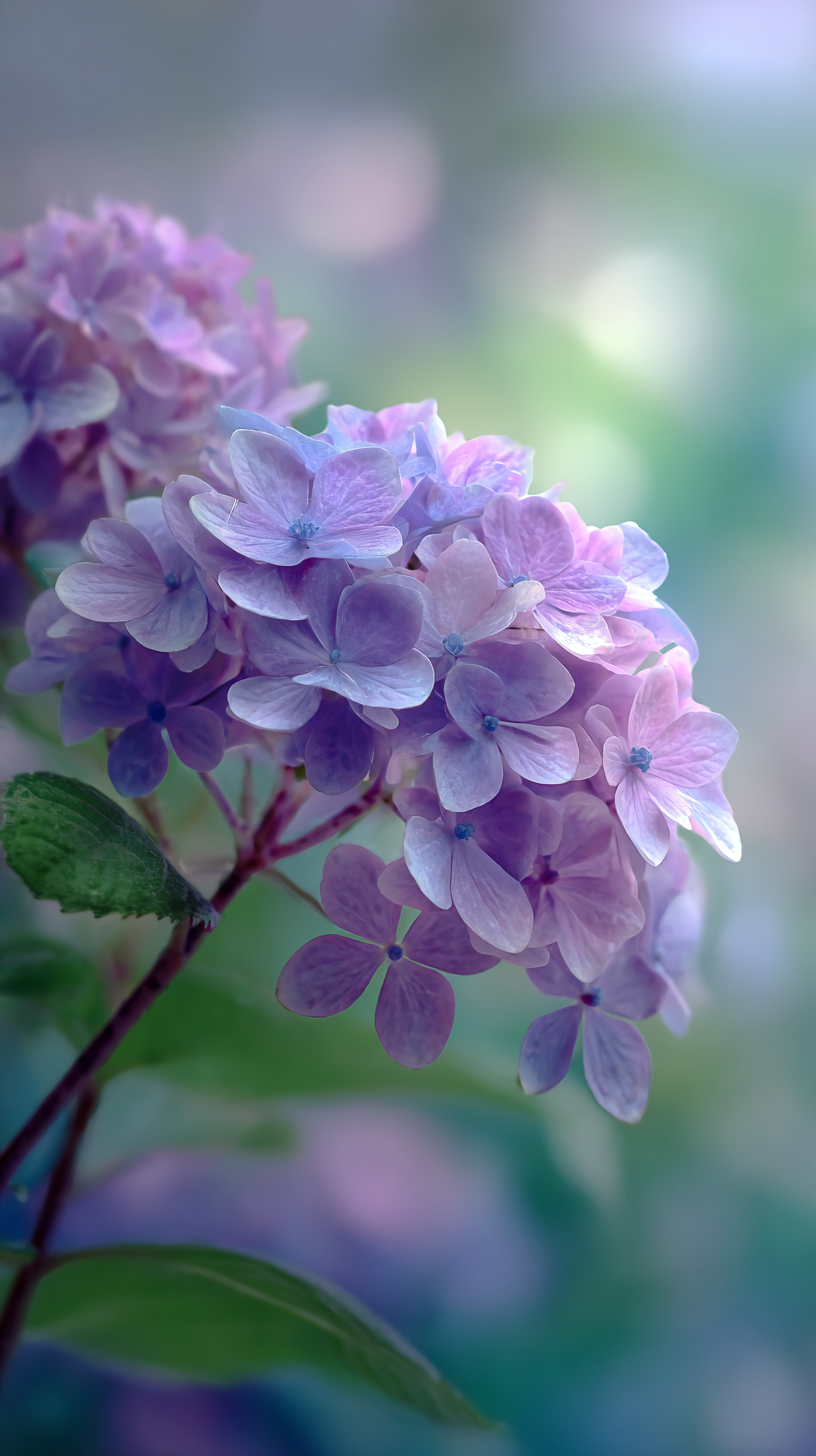 fond d'écran Hortensias iphone 7 télécharger gratuit