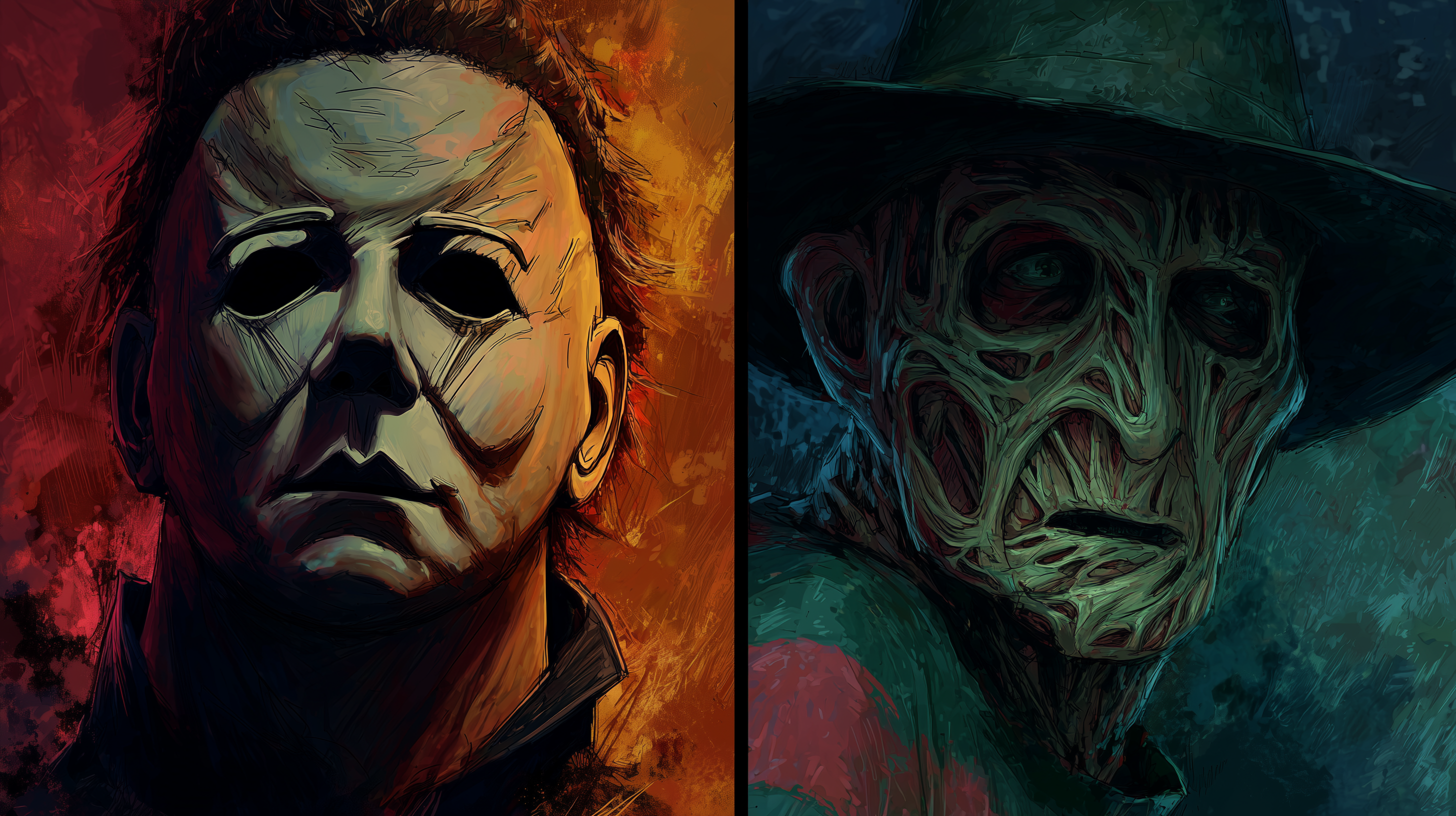fond d'écran Michael Myers pc dell téléchargement gratuit